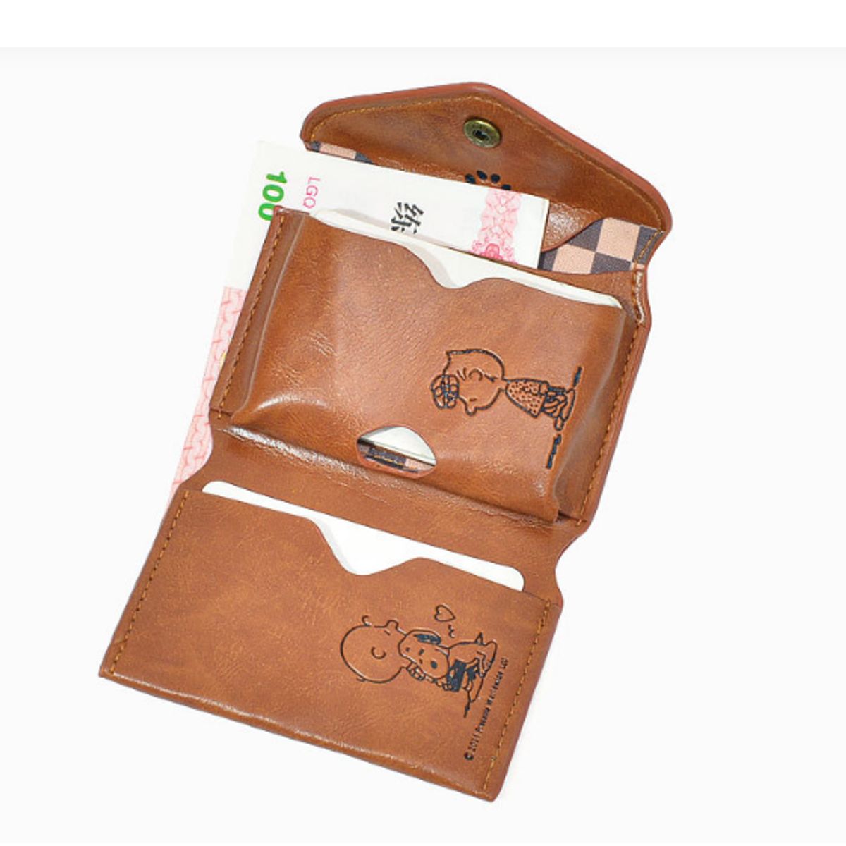 SNOOPY - Billetera con Tarjetero y Monedero Snoopy