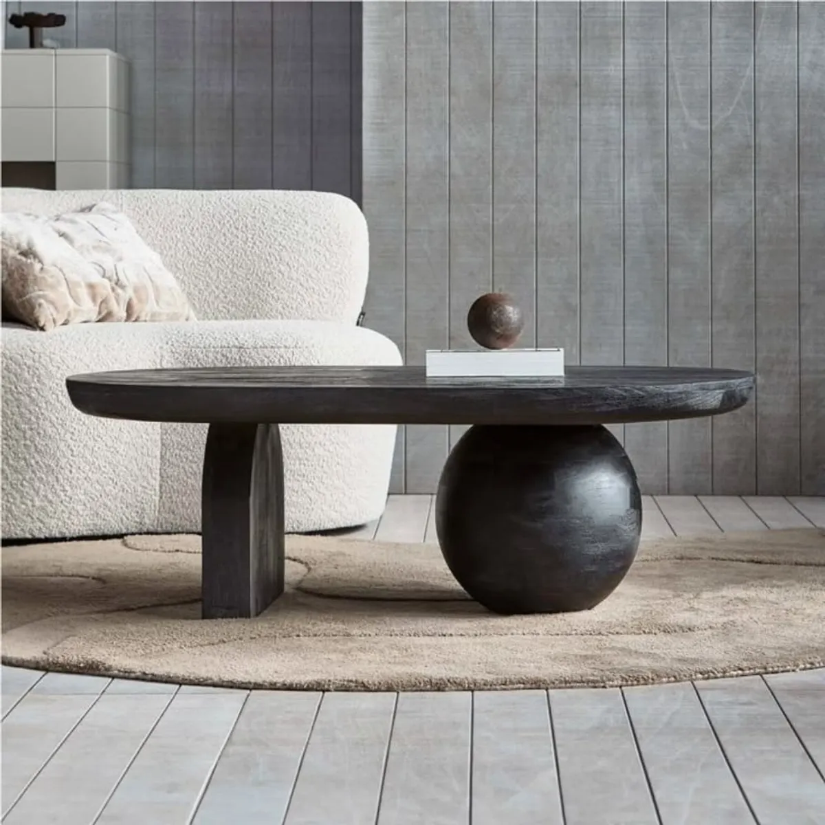 GENERICO - Mesa de Centro Leuven Negro Pandora Home