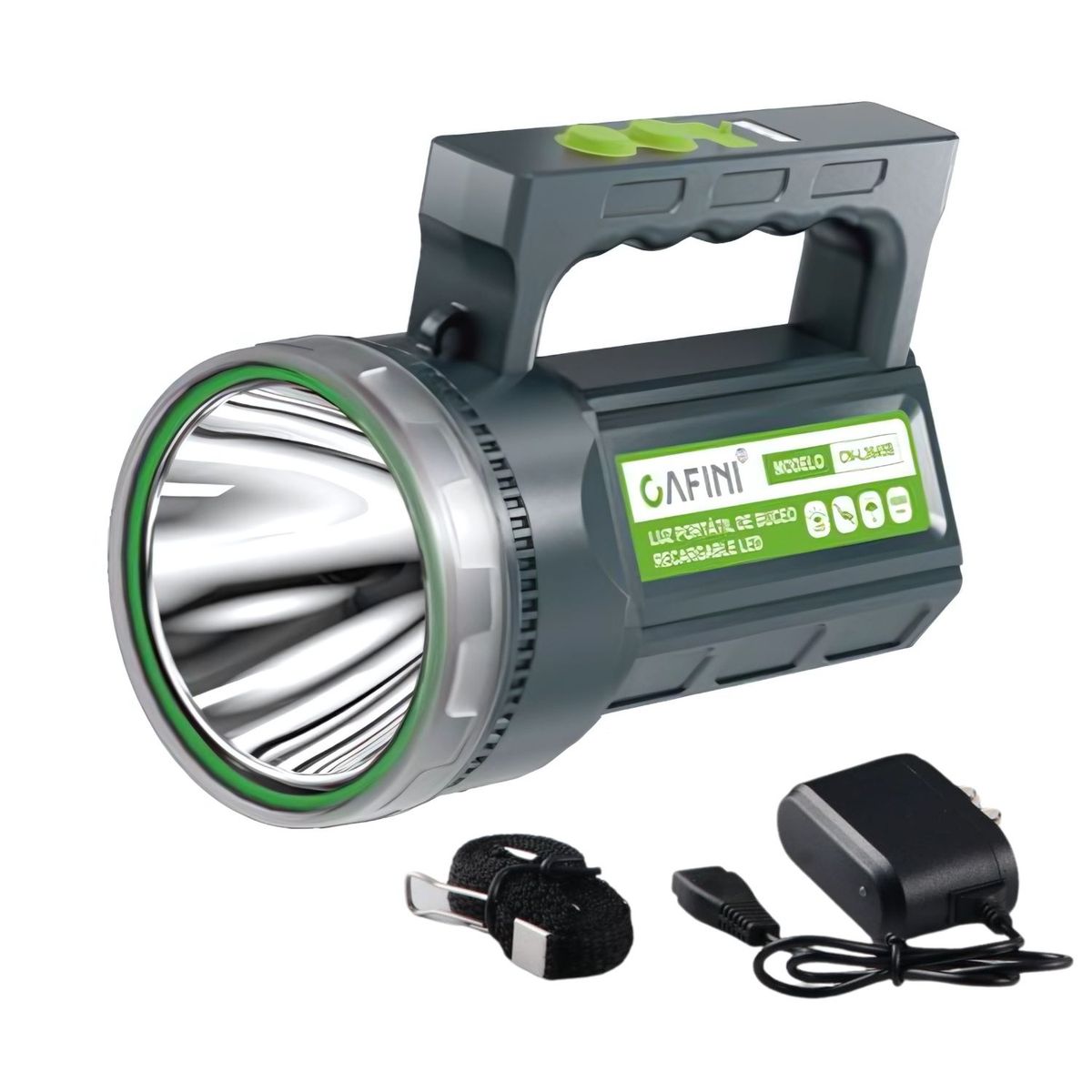 CAFINI - Linterna de Trabajo y Buceo Cafini Recargable 6000mAh