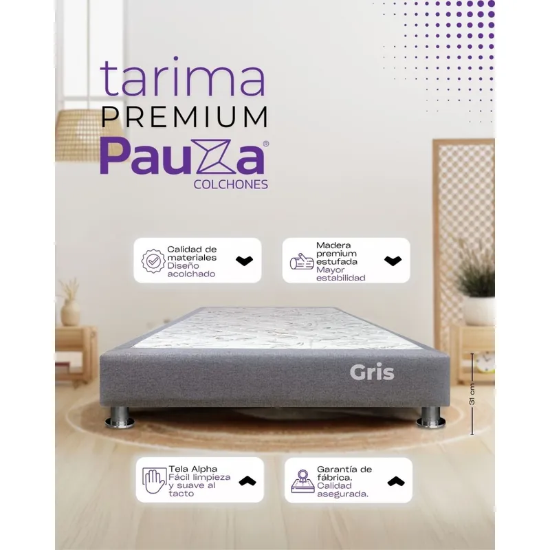 PAUZA - BASE BOX TARIMA PAUZA 1.5 PLZ