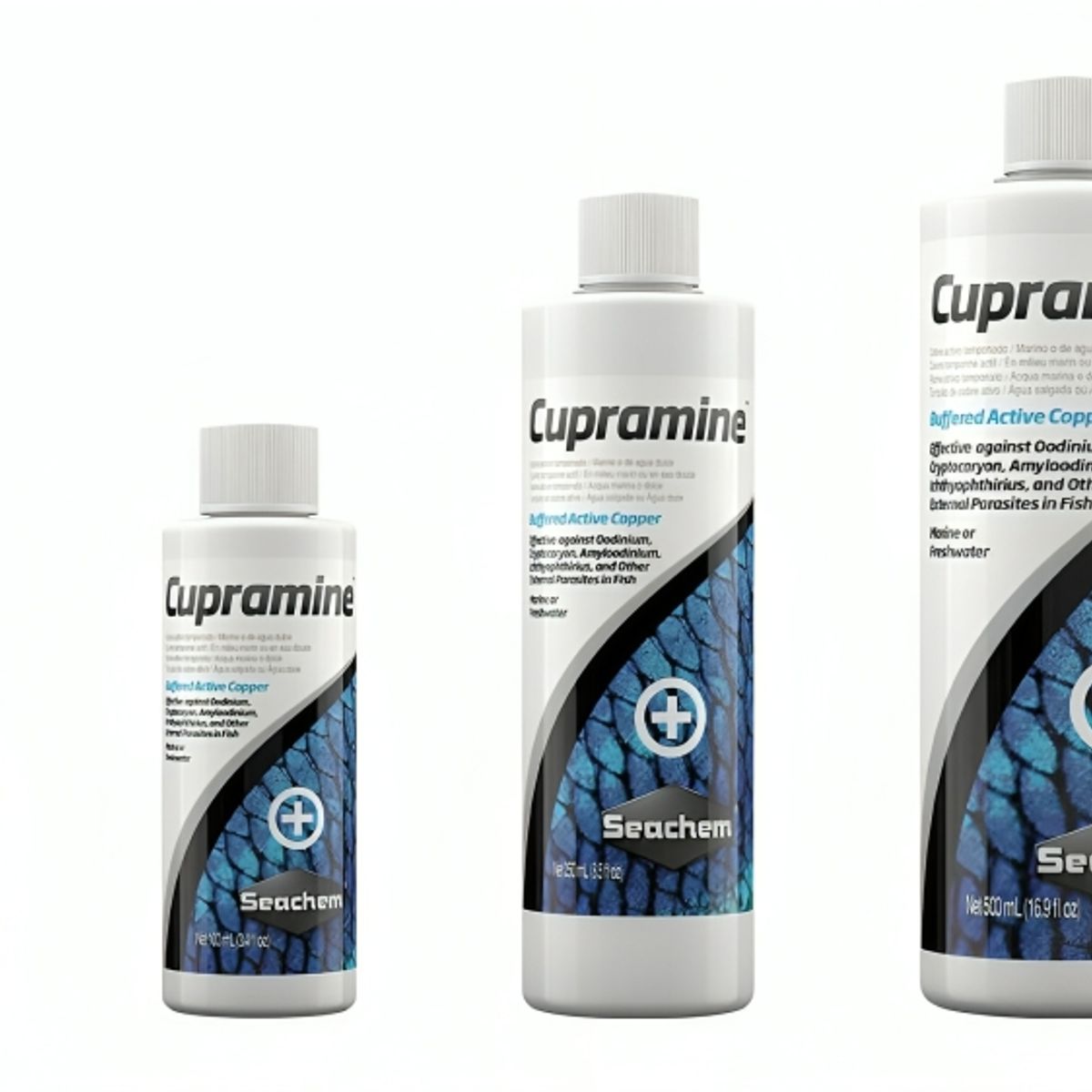 SEAC - Medicamento a base de cobrepara Ectoparasitos - CUPRAMINE SEACHEM 250 ml