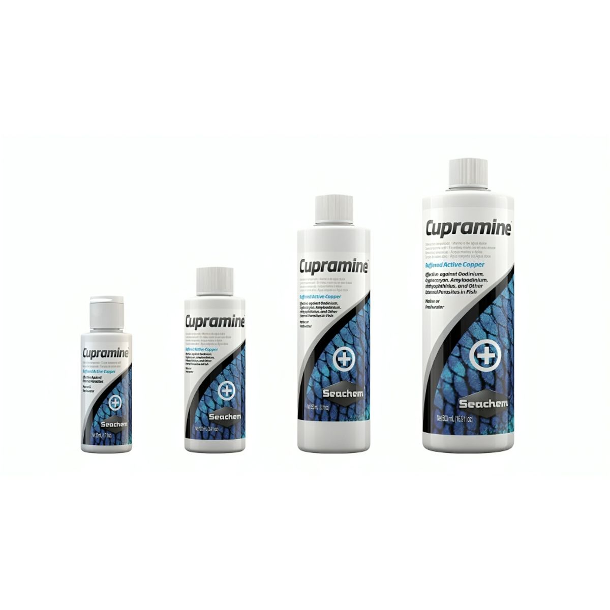 SEAC - Medicamento a base de cobrepara Ectoparasitos - CUPRAMINE SEACHEM 250 ml