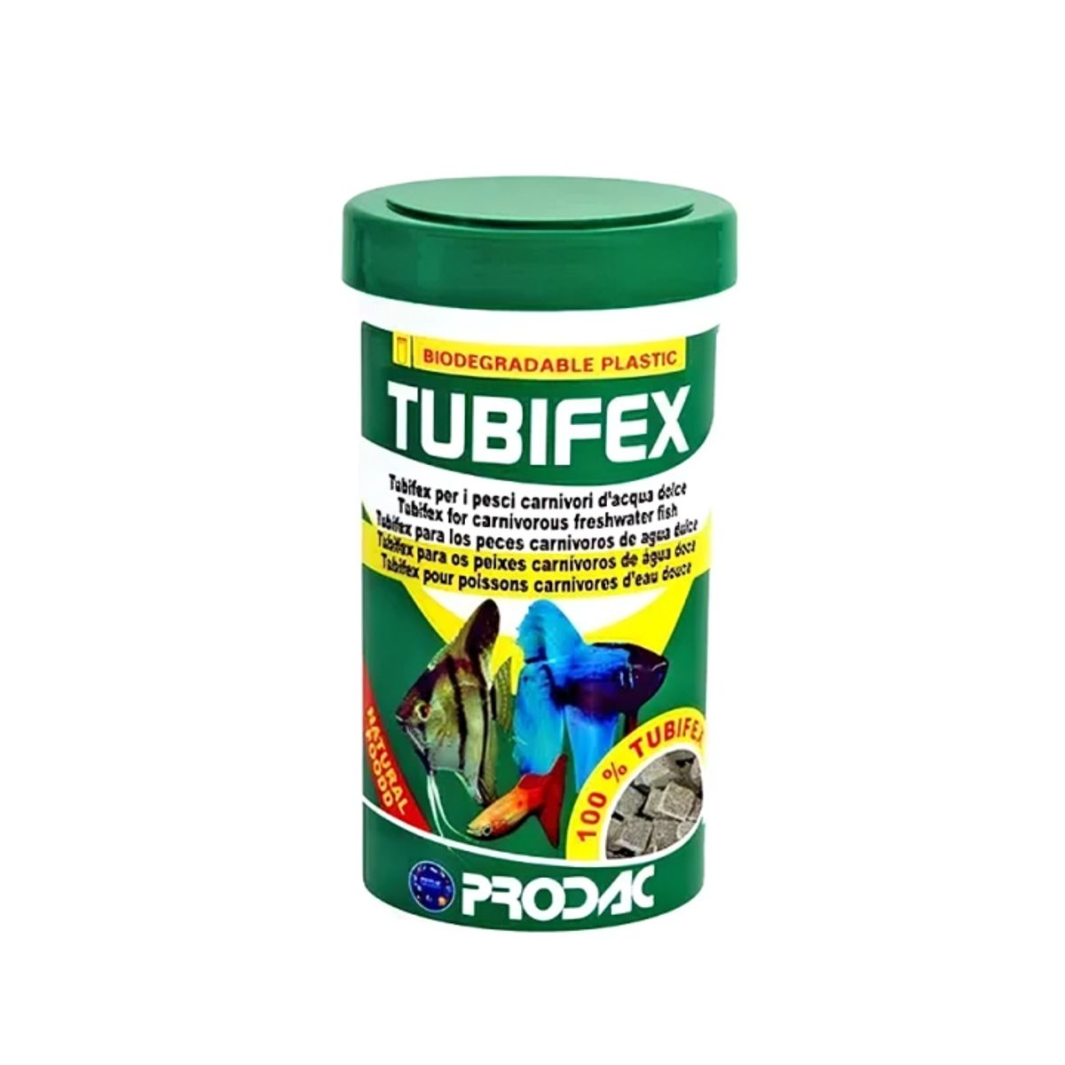 PRODA - TUBIFEX liofilizado - 10 gr - Alimento para Peces PRODAC