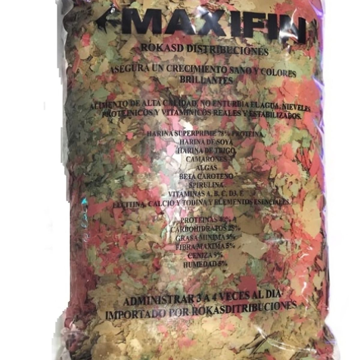 PRODA - ESCAMA MAXIFIN 1 KG  ALIMENTO PARA PECES