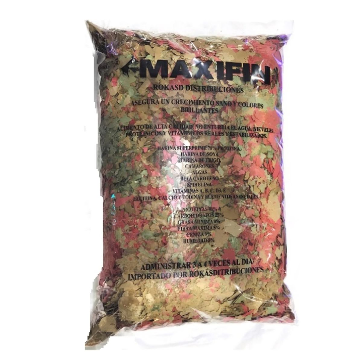 PRODA - ESCAMA MAXIFIN 1 KG  ALIMENTO PARA PECES