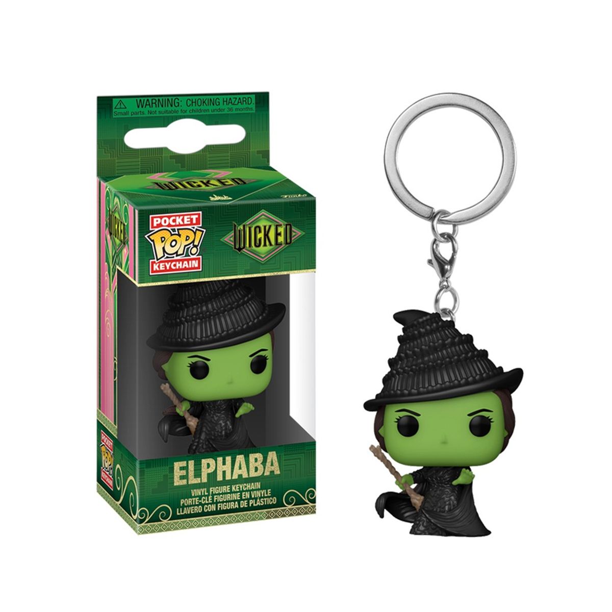 FUNKO - Funko Pop llavero Wicked - Elphaba
