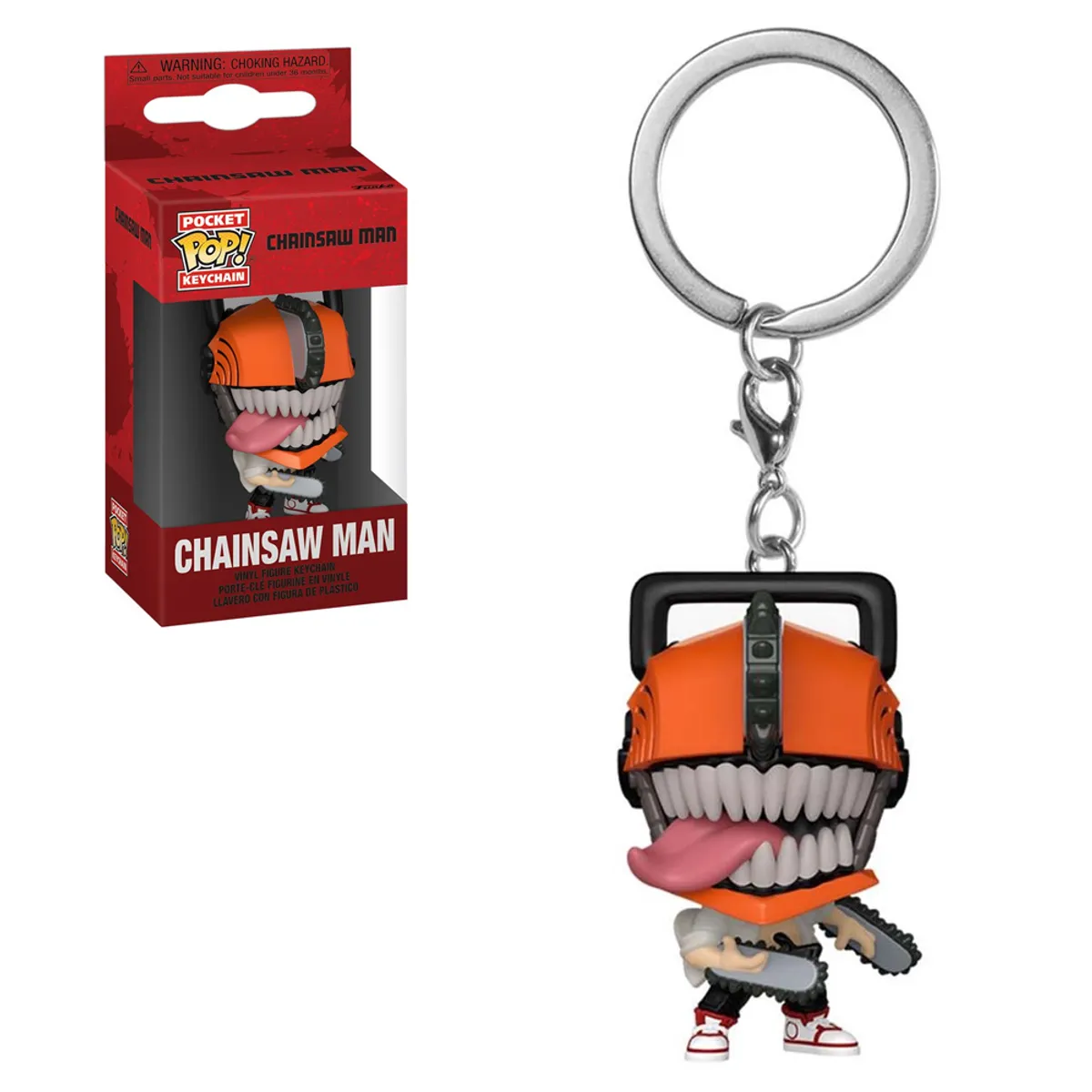 FUNKO - Funko Pop Llavero Chainsaw Man - Chainsaw Man
