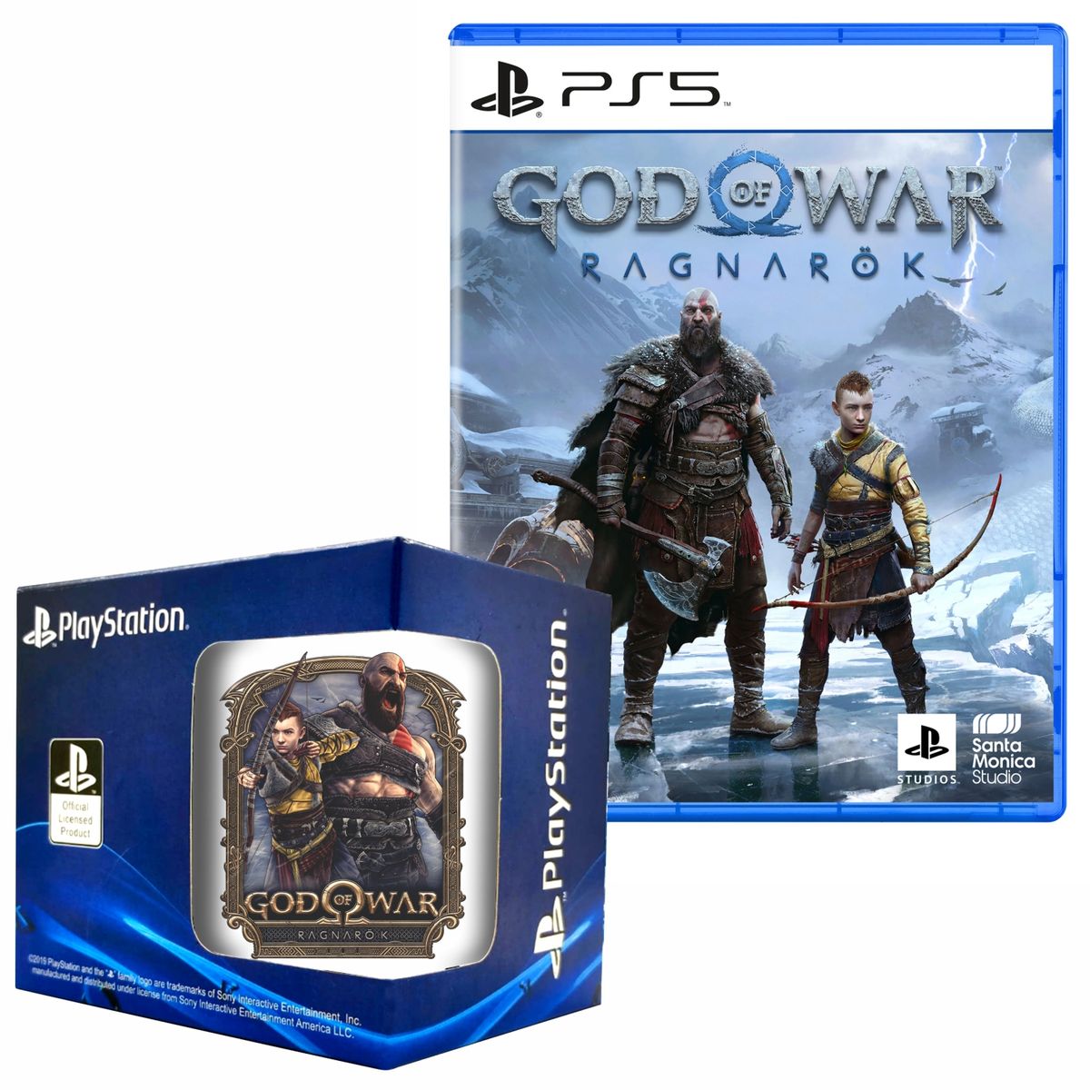 SONY - God Of War Ragnarok Playstation 5 + Taza