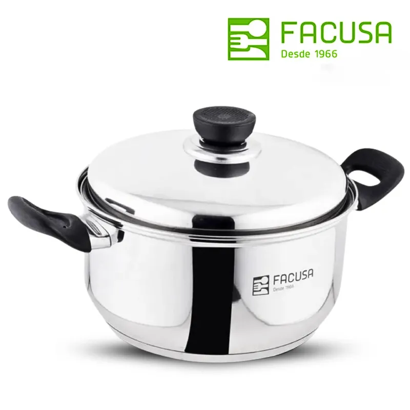 FACUSA - Olla Aceros Inoxidable de 22 X 11.5 Cm FACUSA