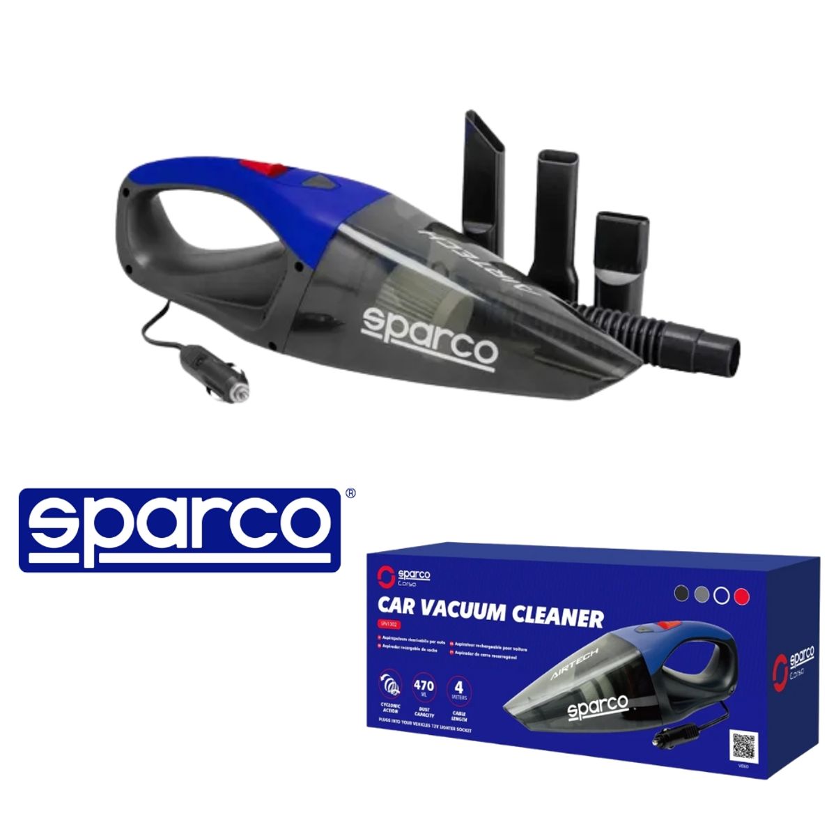 SPARCO - ASPIRADORA   SPARCO 12V