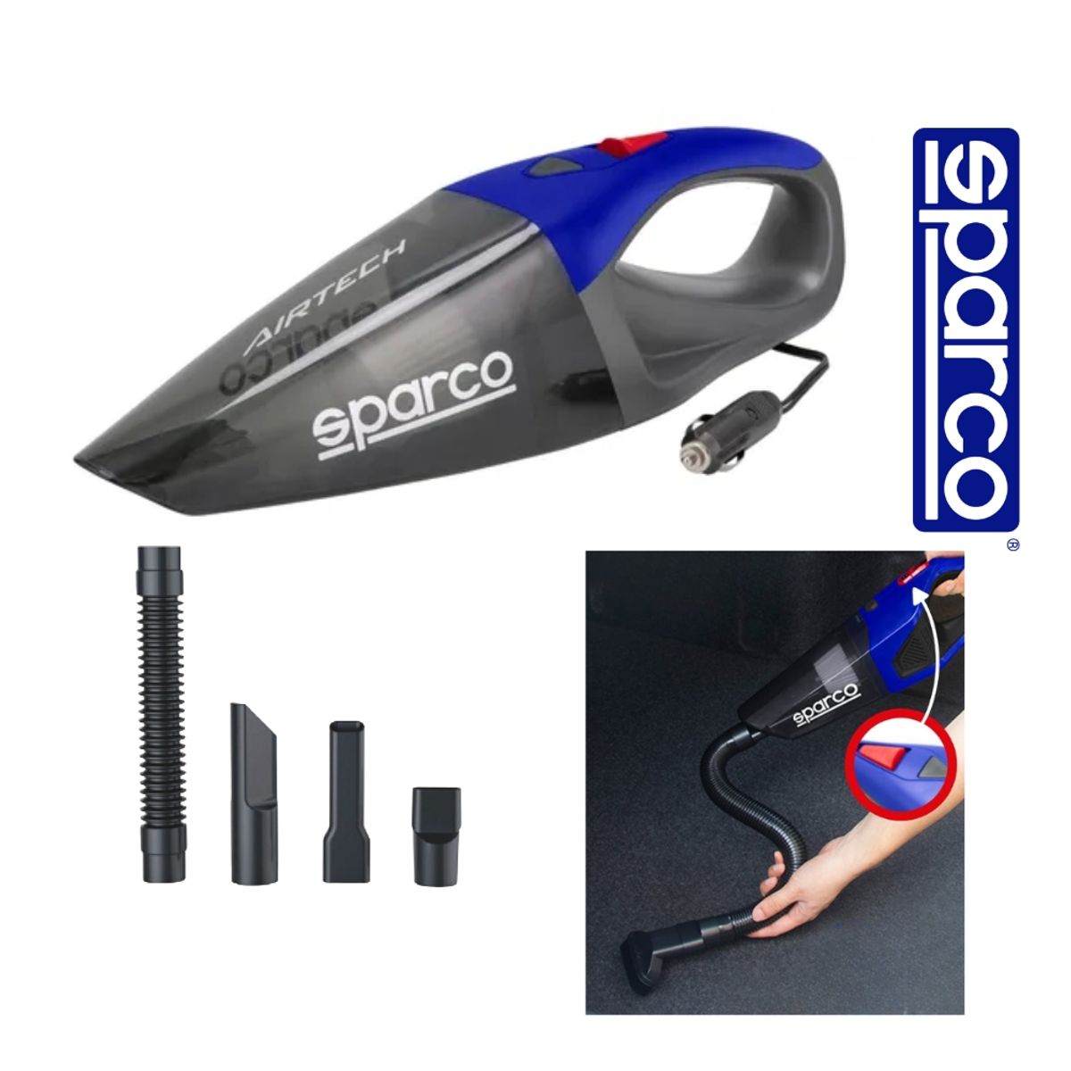 SPARCO - ASPIRADORA   SPARCO 12V
