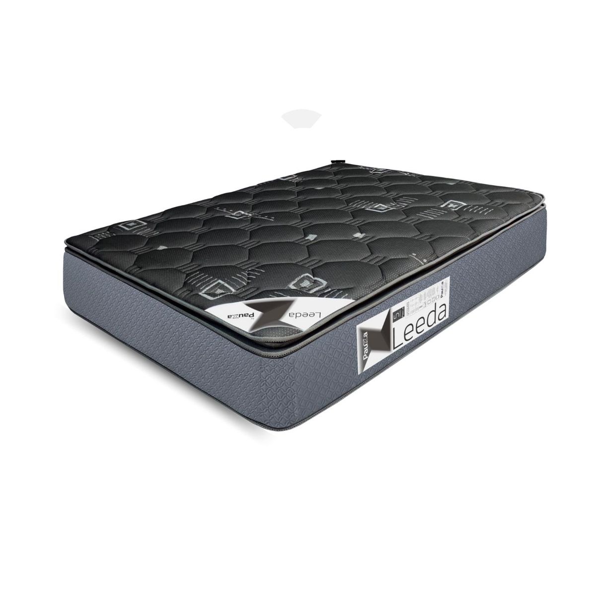 PAUZA - COLCHON PAUZA LEEDA 1.5 PLZ PILLOW TOP BLACK