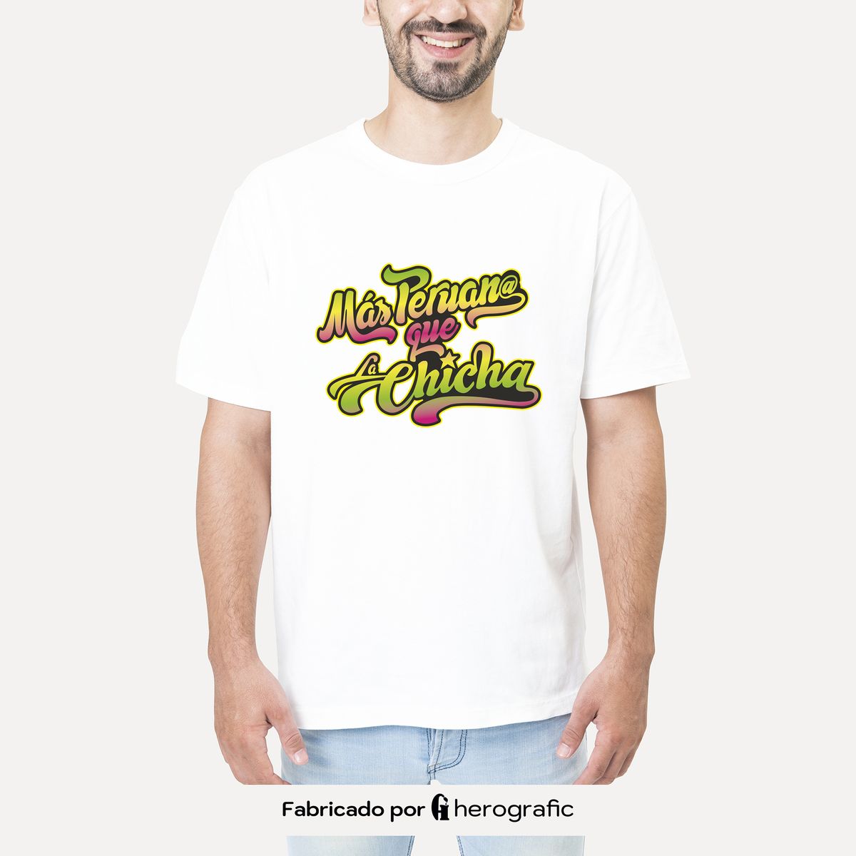 GENERICO - POLO FRASE PERUANA ALGODON PIMA