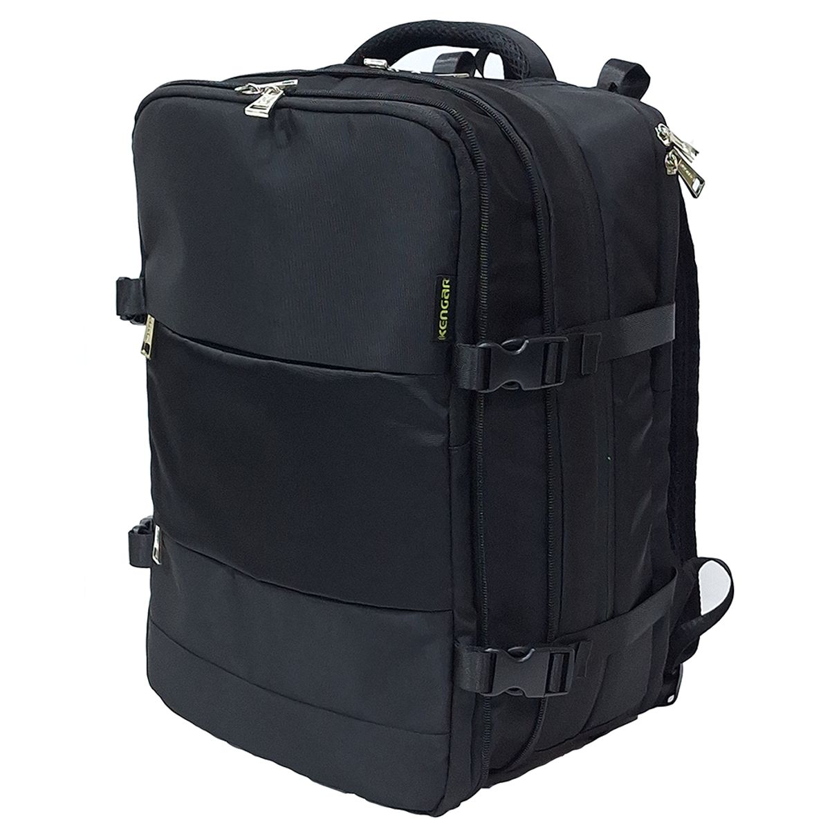 KENGAR - MOCHILA VIAJERA - KENGAR - NEGRO