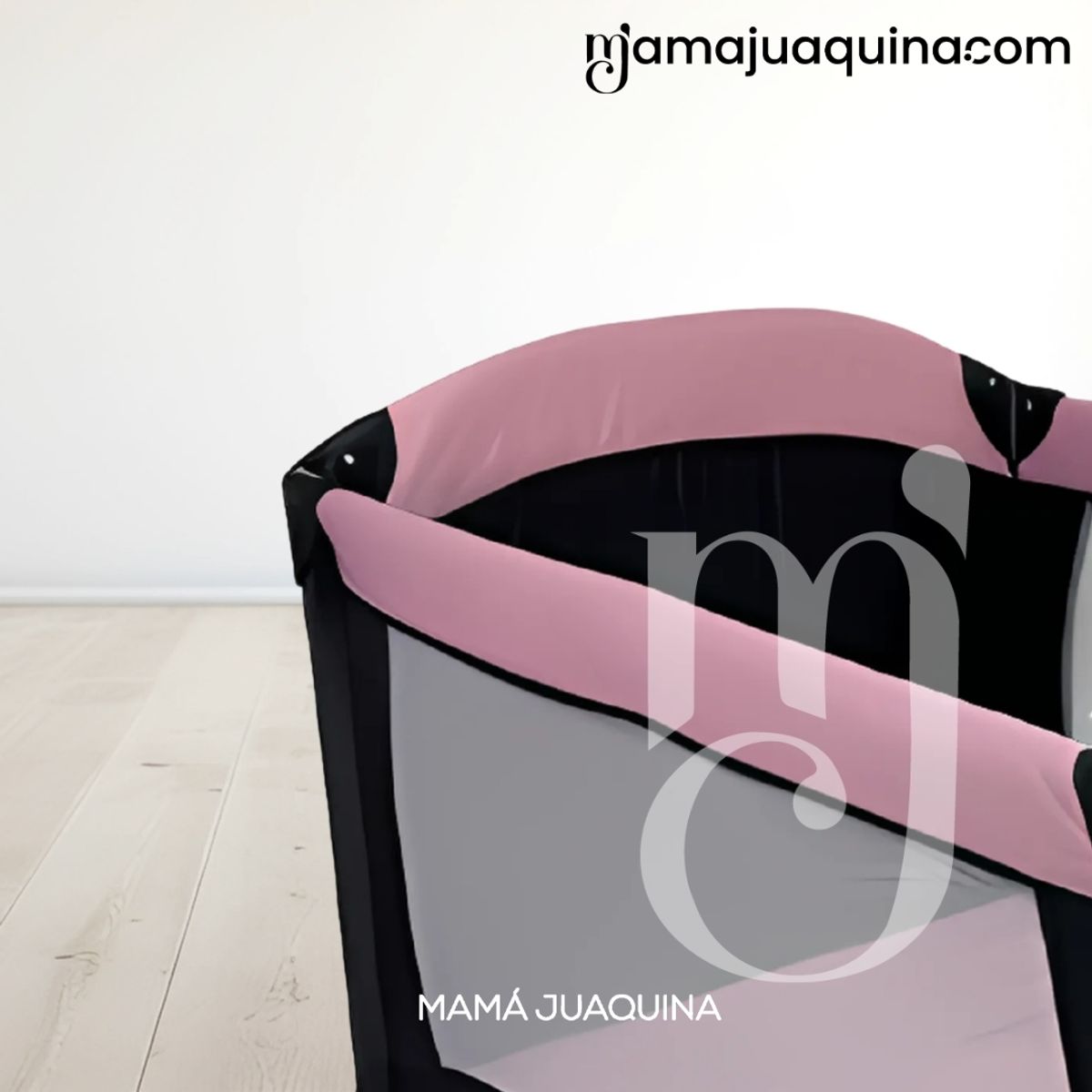 BABY - Cuna Corral de Lujo «NUNNY» Edición Limitada Pink