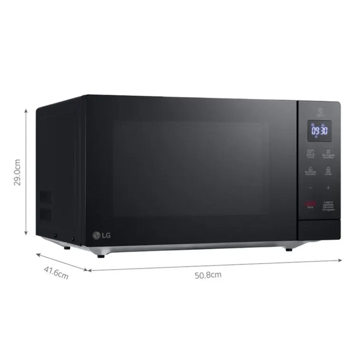 LG - Horno Microondas LG 30L MH7032JAS Negro