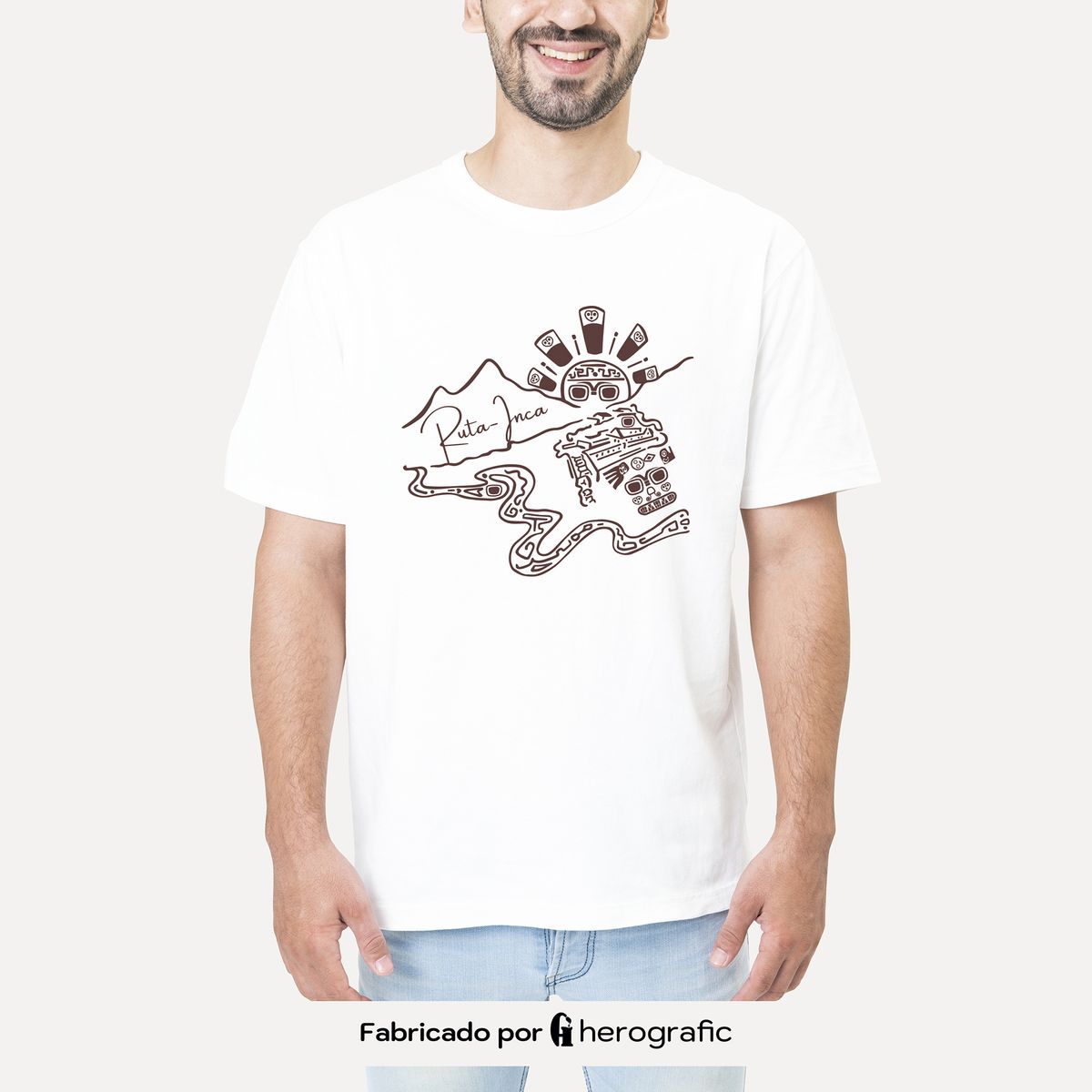 GENERICO - POLO MACHU PICCHU ALGODON PIMA