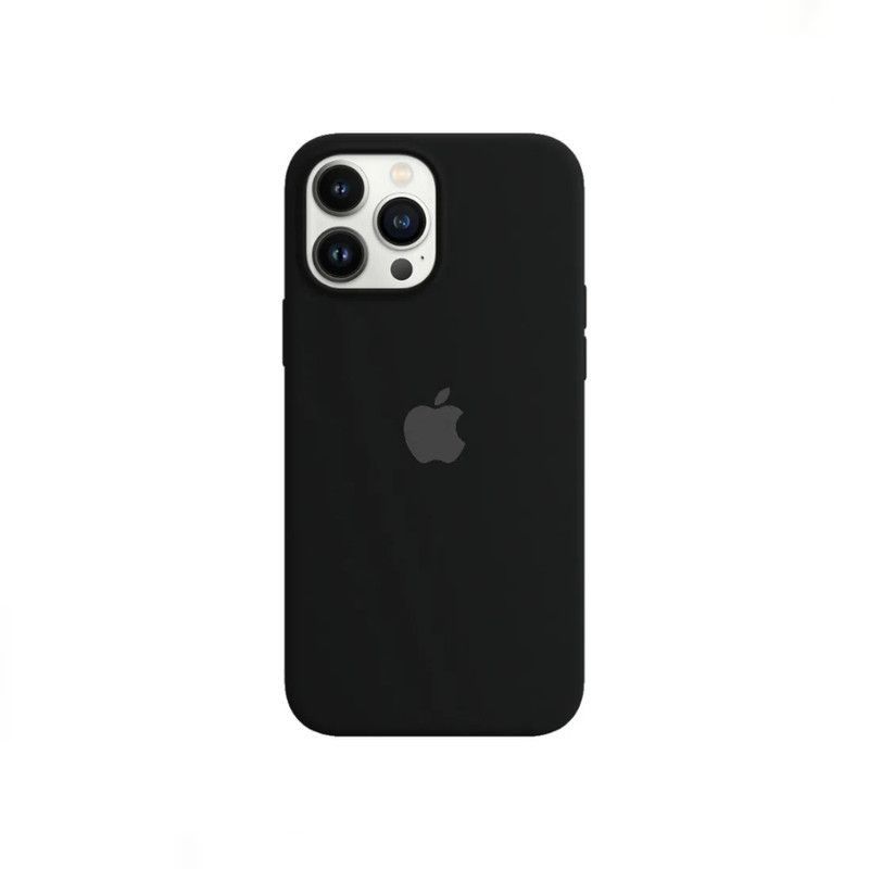 CASE - Case Silicona Para Iphone 15 Pro  Negro