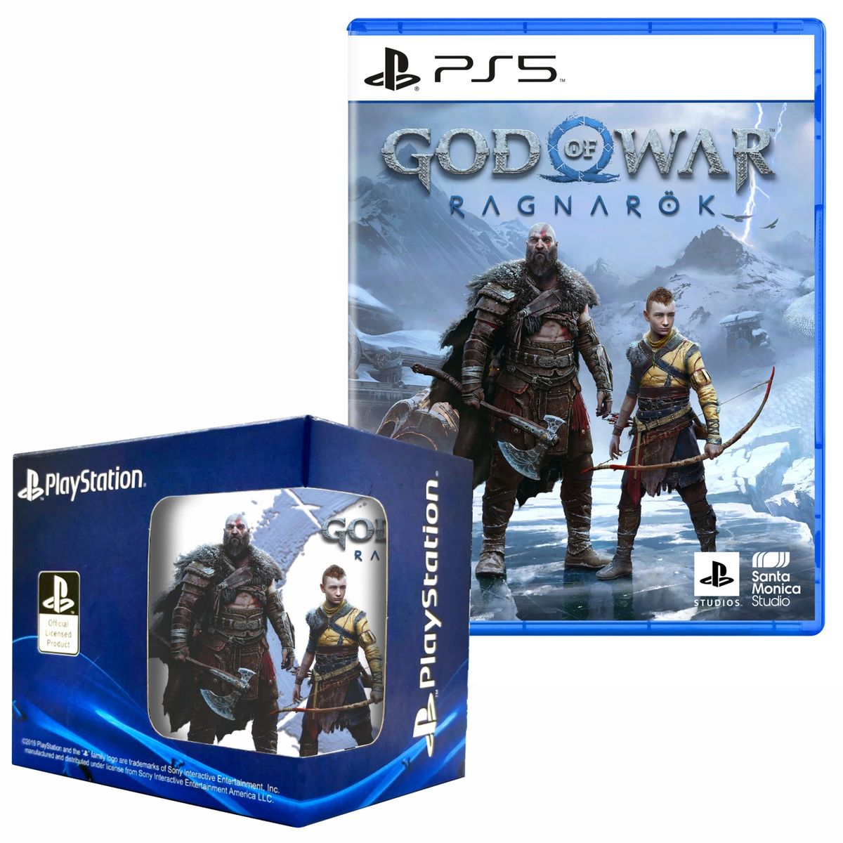 SONY - God Of War Ragnarok Playstation 5 + Taza