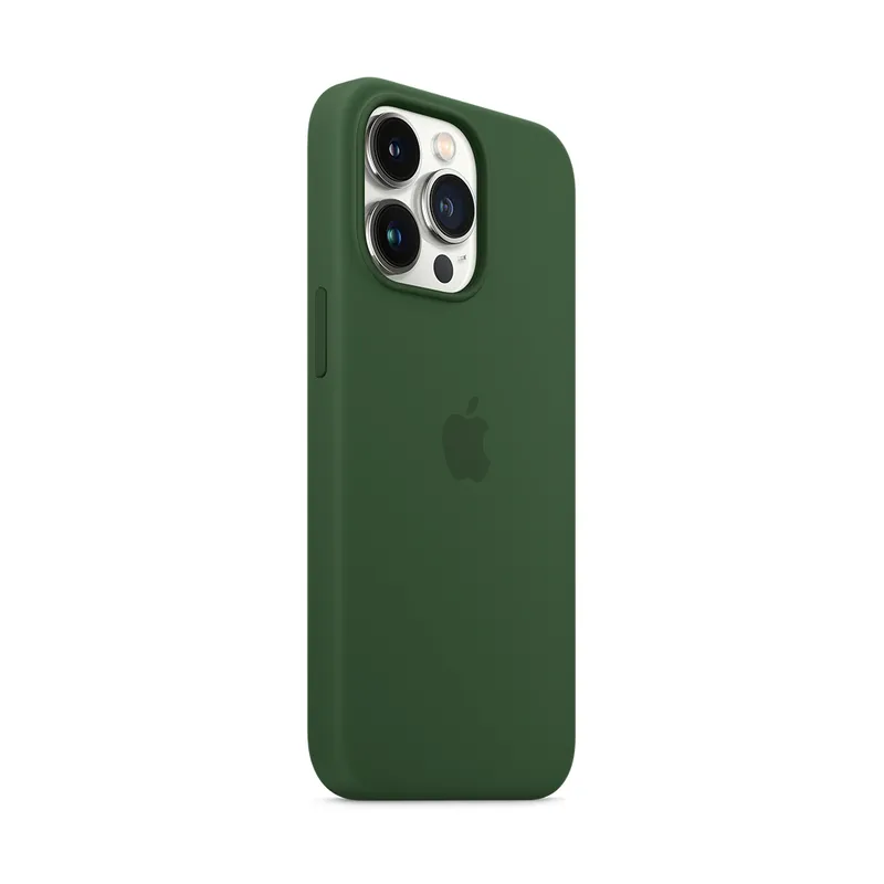 CASE - Case Silicona Para Iphone 15 Pro  - Verde