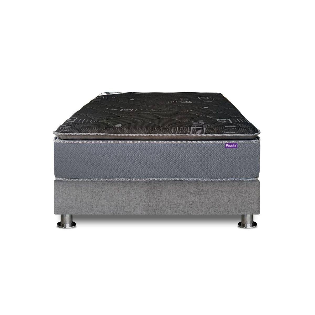 PAUZA - CAMA PAUZA BOX TARIMA LEEDA KING PILLOW TOP