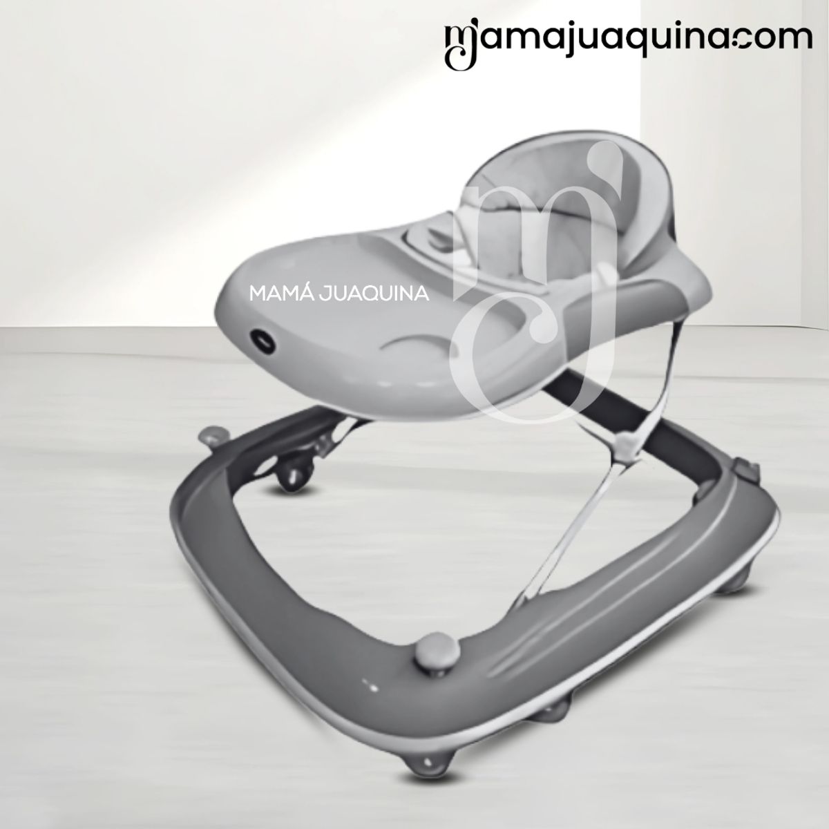 BABY - Andador Musical Plegable con Bluettoth «RUDDER» Gray