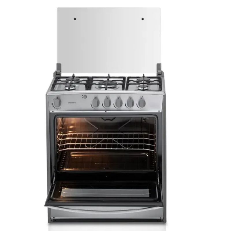 INDURAMA - Cocina Indurama Cantabria 5 Hornillas Croma