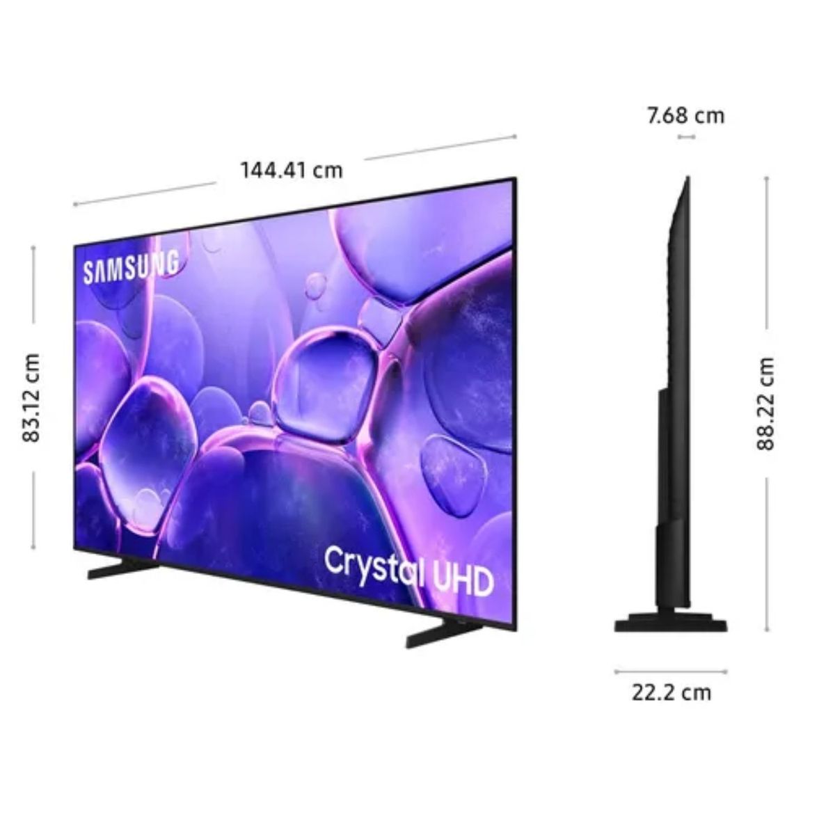 SAMSUNG - Televisor Samsung Smart TV 65"Crystal UHD 4K UN65U8000FGXPE - Nuevo 2025