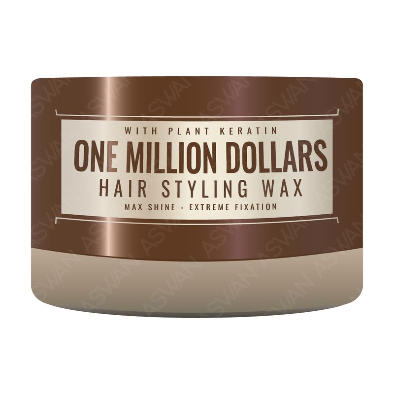 GENERICO - One Million Dollars Hair Styling Wax Max Shine - Extreme Fixation Marron