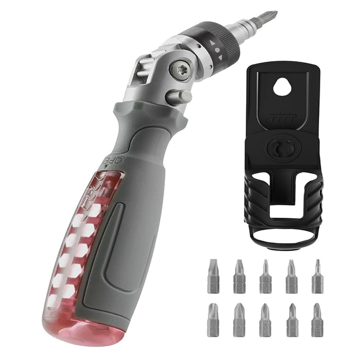 GENERICO - Desarmador Destornillador Multifuncional con Cabezal Giratorio