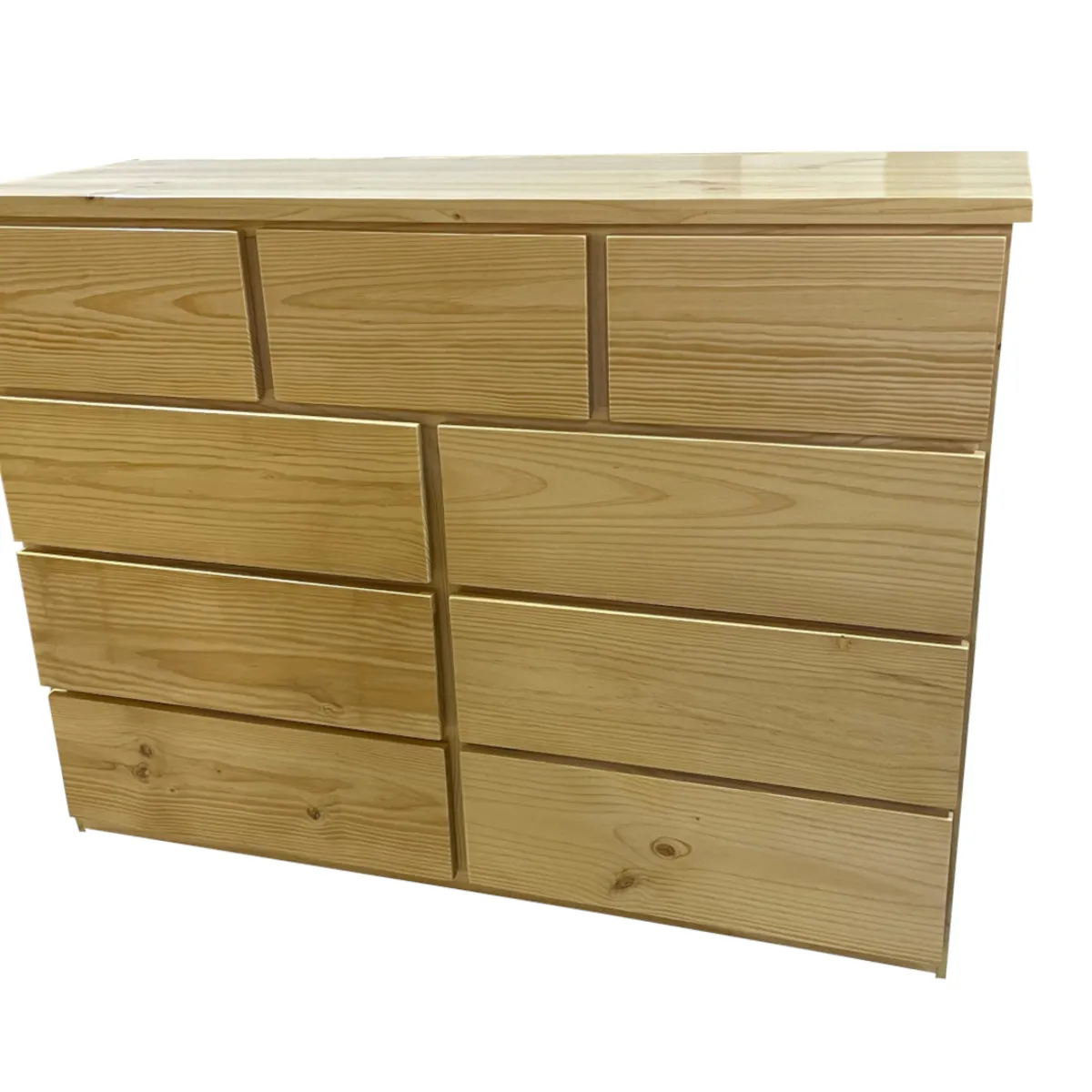 GENERICO - COMODA PINO DE 1.50 M COLOR NATURAL