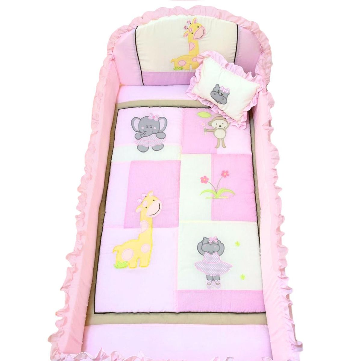 BABY MERINOS - Set de Cuna y Protector Tradición Bebes 2311