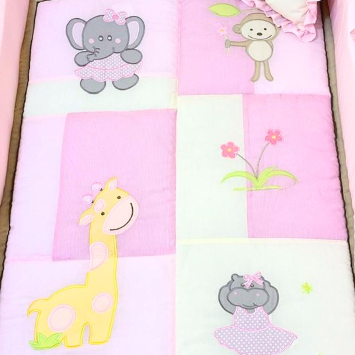 BABY MERINOS - Set de Cuna y Protector Tradición Bebes 2311