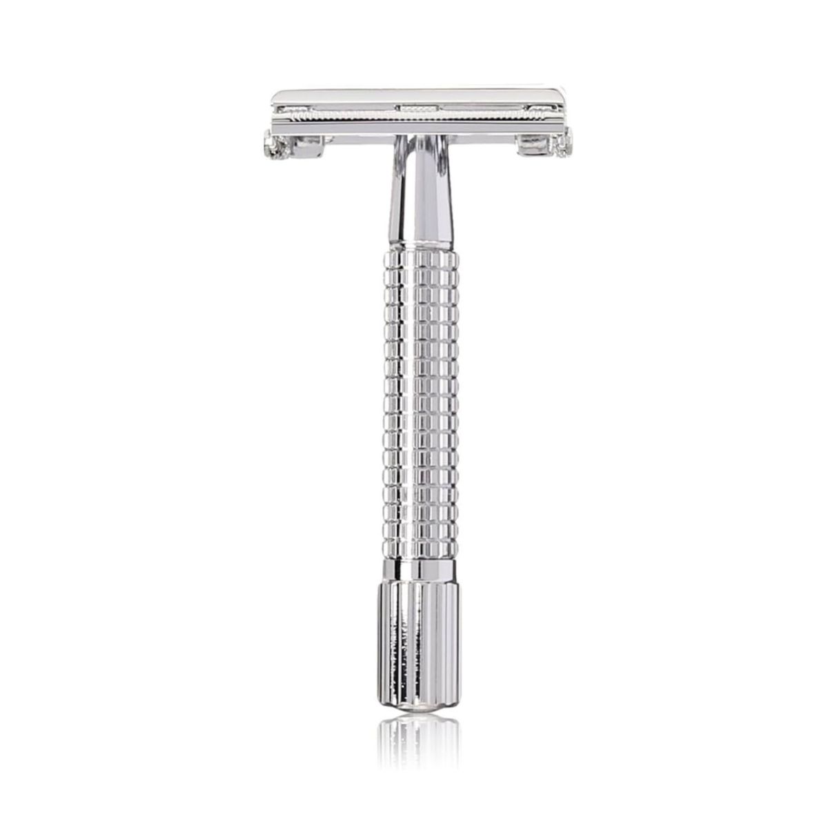 GENERICO - AFEITADORA CLASICA REUTILIZABLE TIPO MARIPOSA