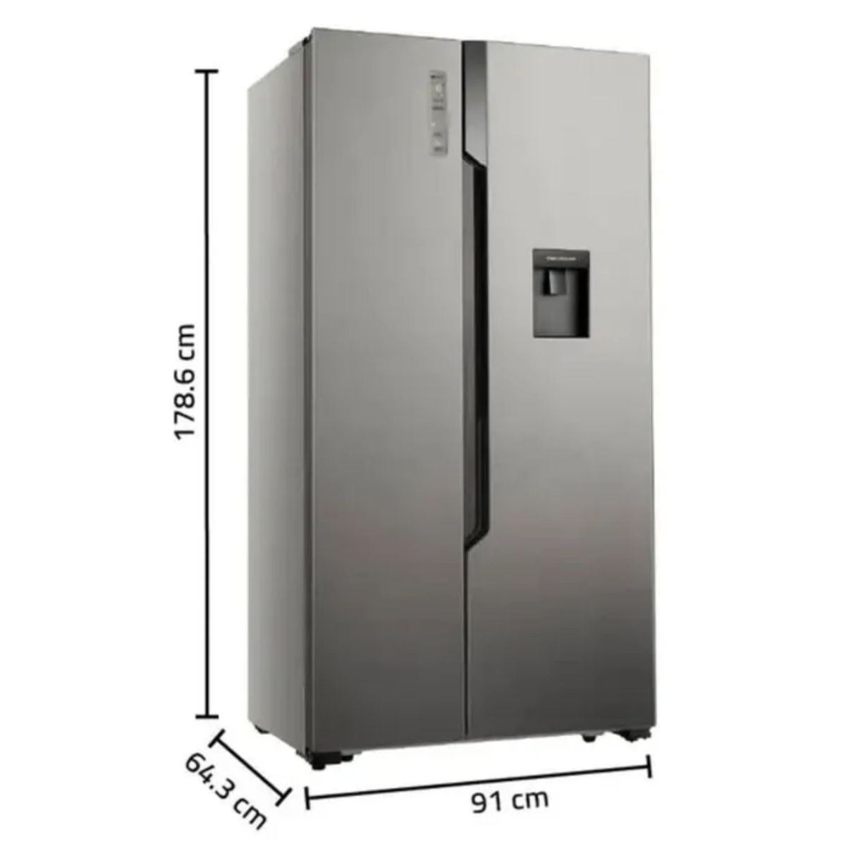 INDURAMA - Refrigeradora Side by Side 508 litros Croma Indurama RI-788DI