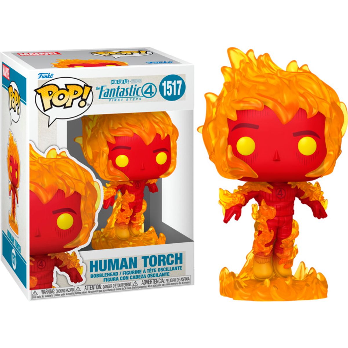FUNKO - Funko Fantastic Four N° 1517 Human Torch