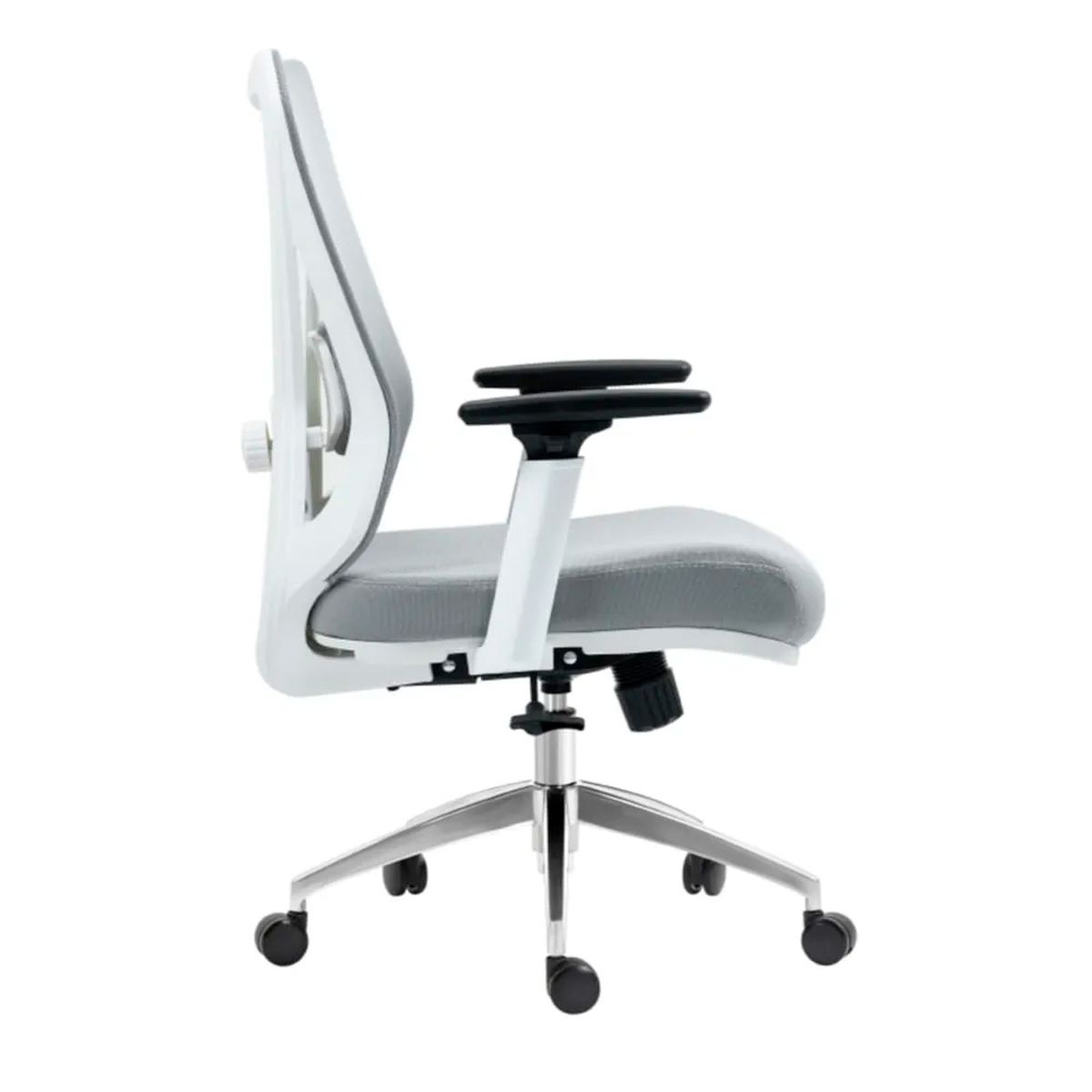 OFIDEAS - Silla Ergonómica Reclinable Smart Premium Gerente Gris Ofideas