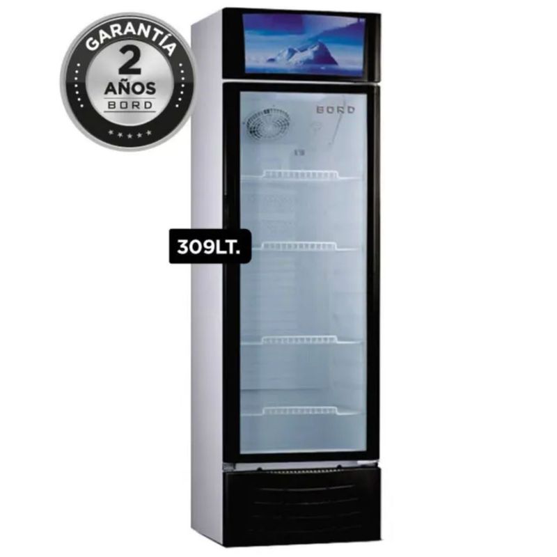 BORD - VISICOOLER VITRINA EXHIBIDORA BORD EX309-M 309 LT