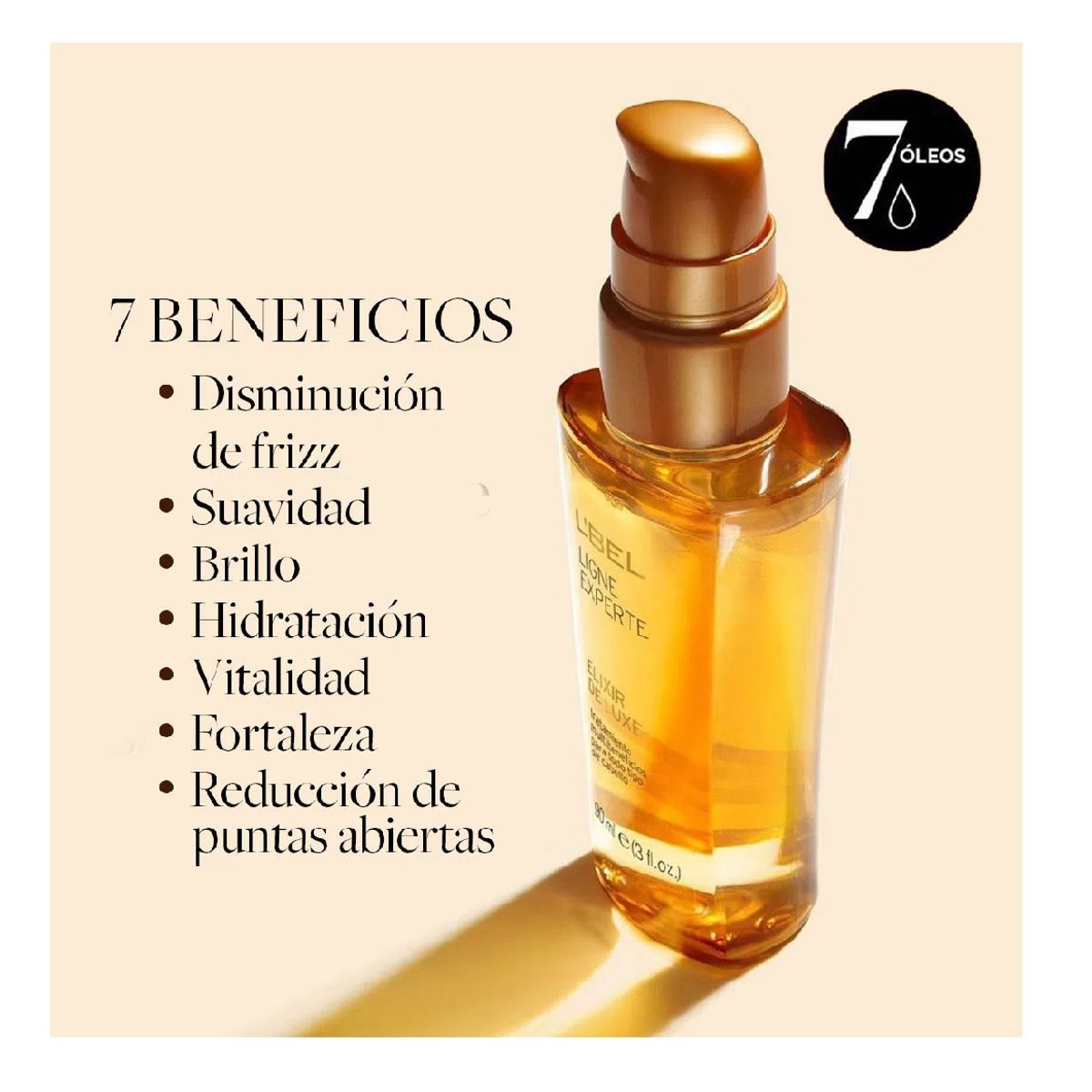 LBEL - Óleos Aceite Tratamiento Cabello multibeneficios Ligne Experte L’Bel