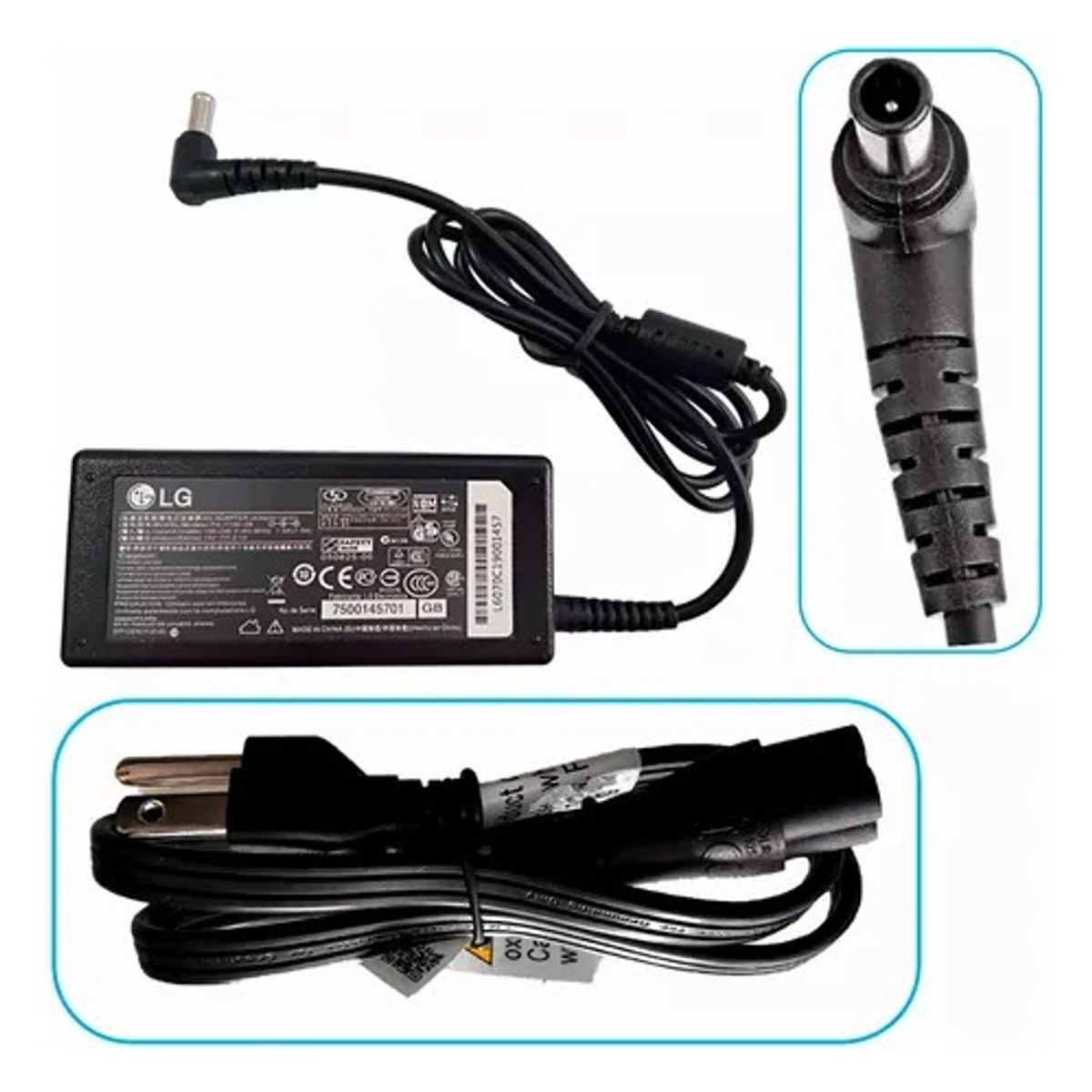 JET - Cargador Para Monitor LG 19v