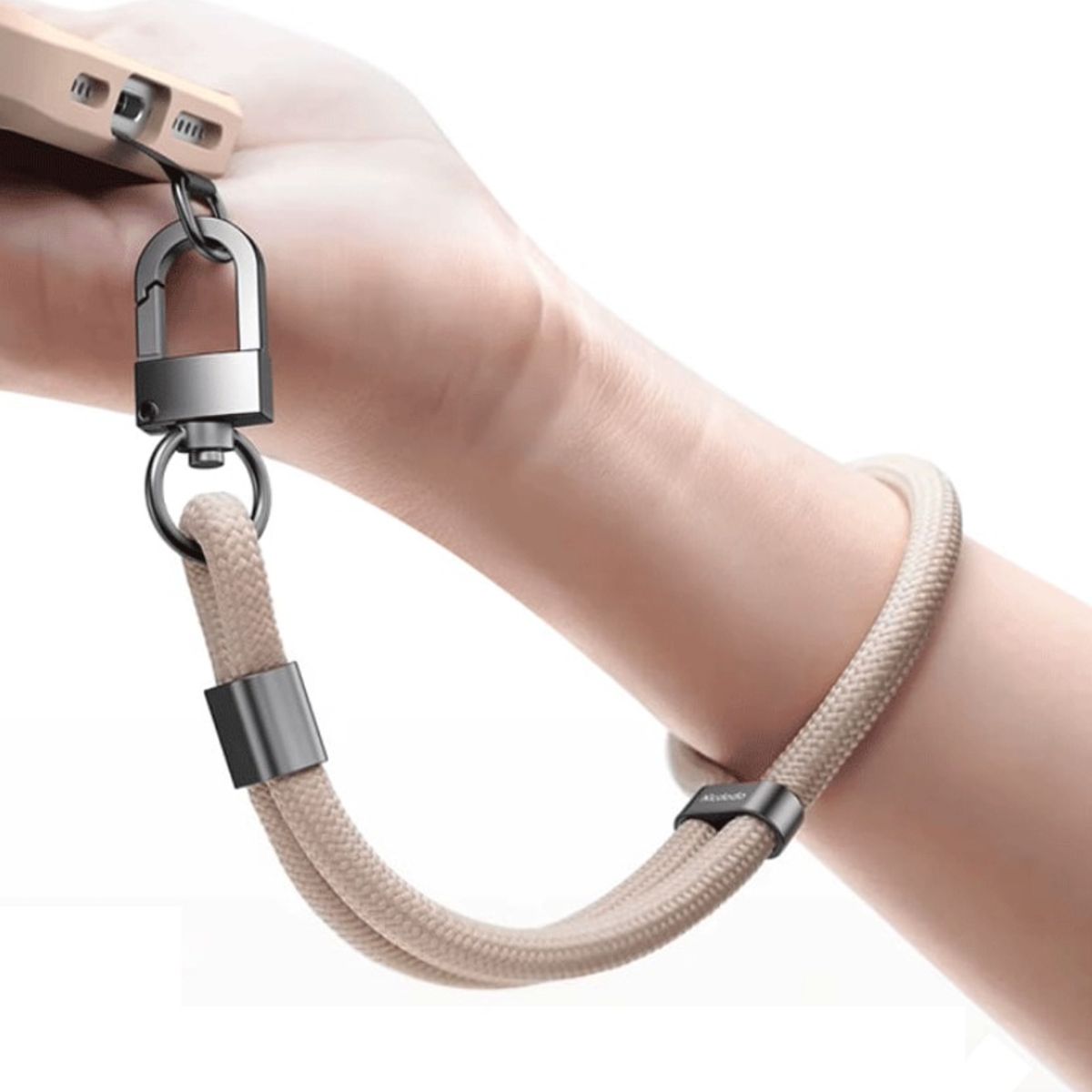 MCDODO - Correa Para Celulares y Camaras - Lanyard de Mano - Khaki MCdodo