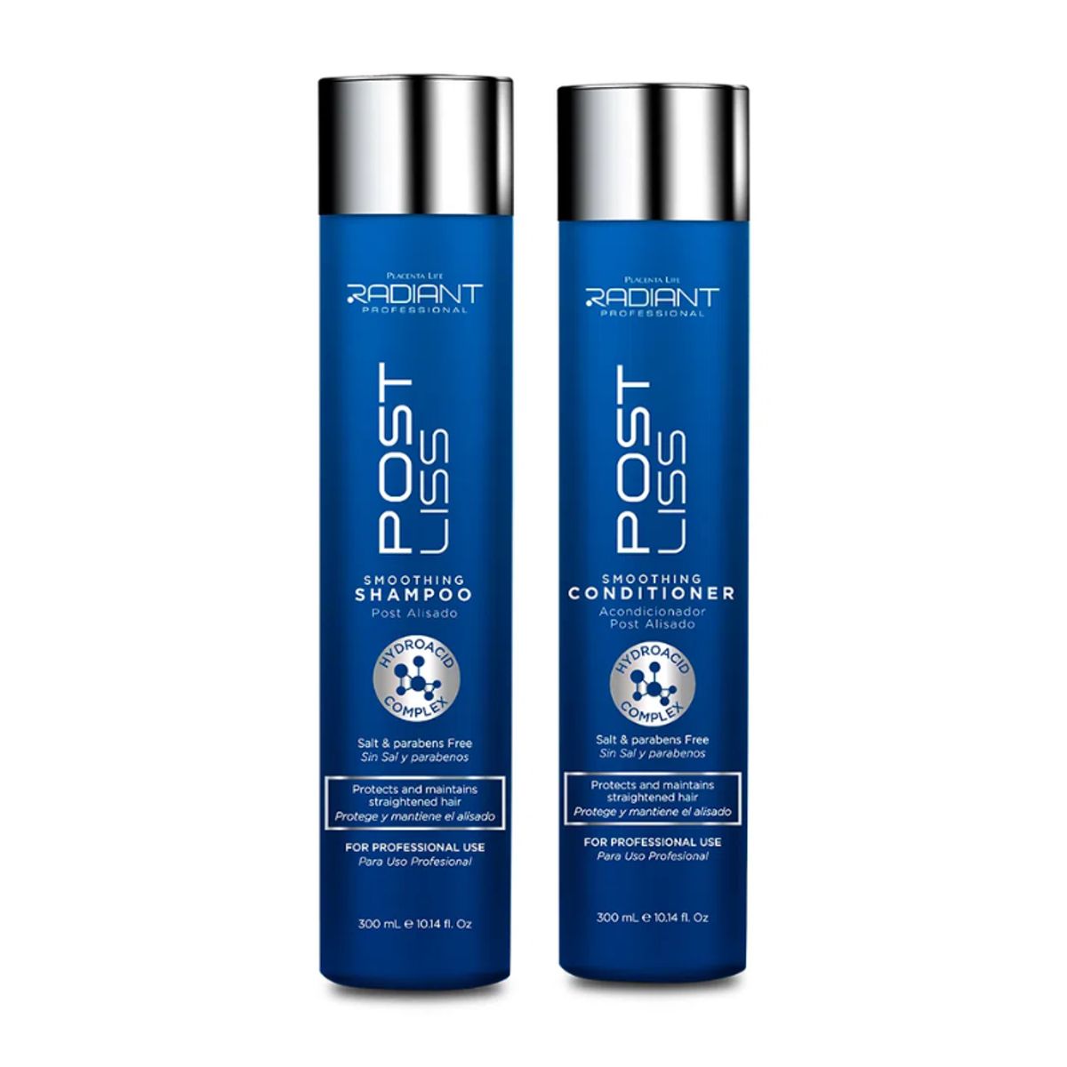 RADIANT - Radiant - Pack Post Liss Shampoo 300ml  Acondicionador 300ml