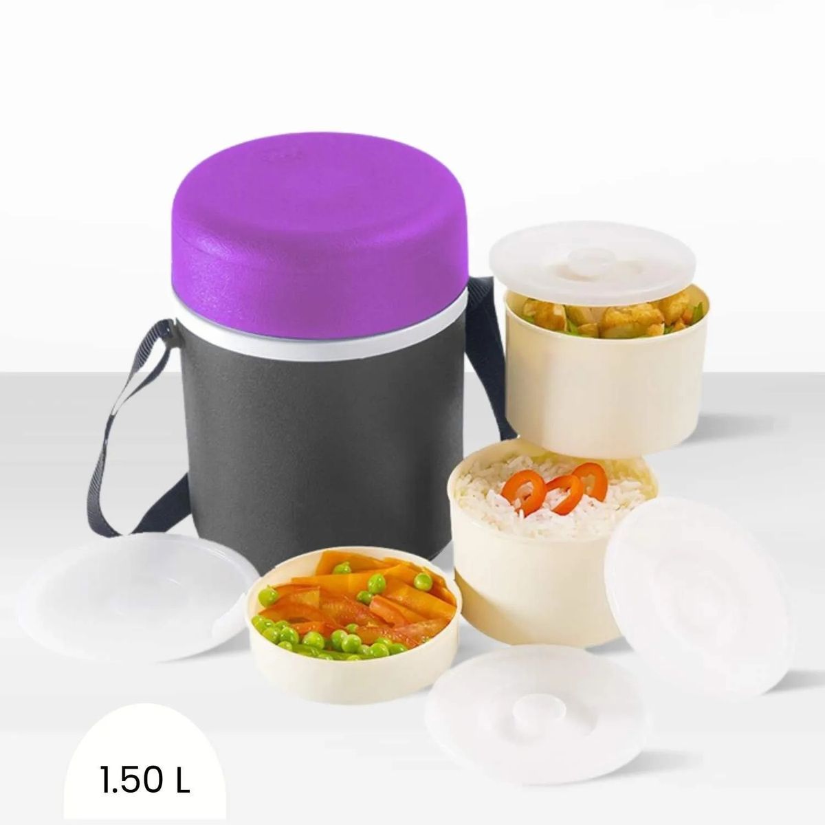 POLIMES - Termo de Comida Excel Polimes Lila 1.5 L