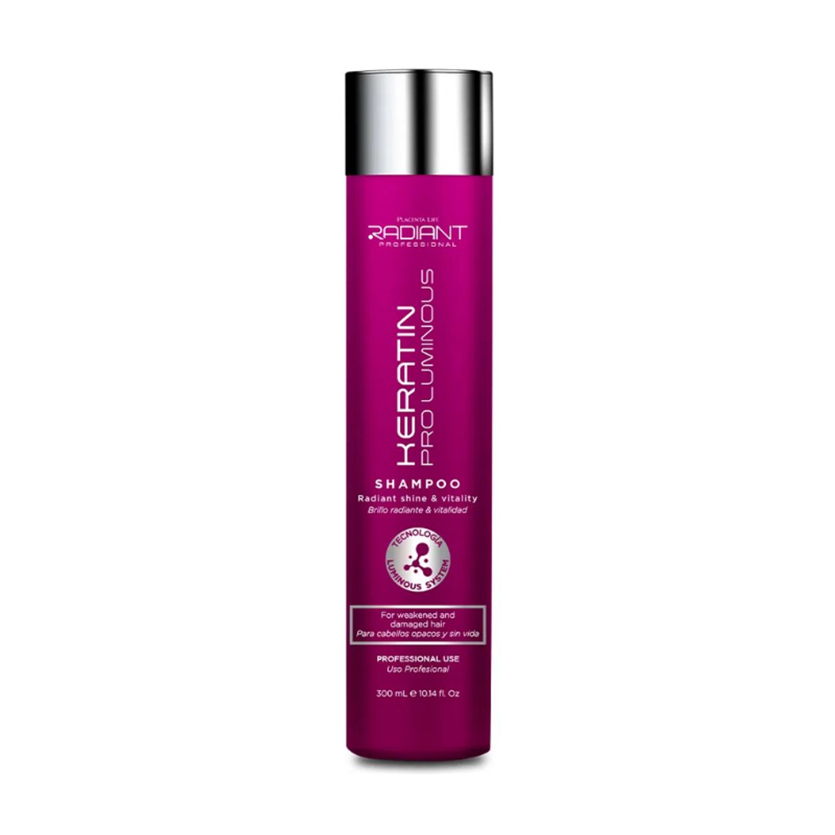 RADIANT - Radiant - Pack Keratin Pro Luminous Shampoo 300ML + Acondicionador 300ML
