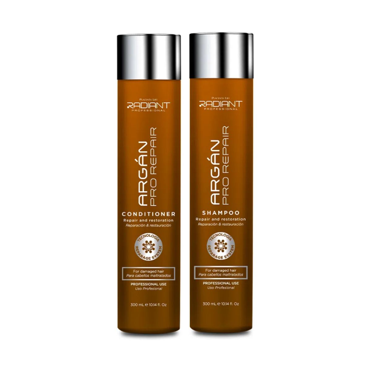 RADIANT - Radiant - Pack Argan Pro Repair Shampoo 300ML + Acondicionador 300ML