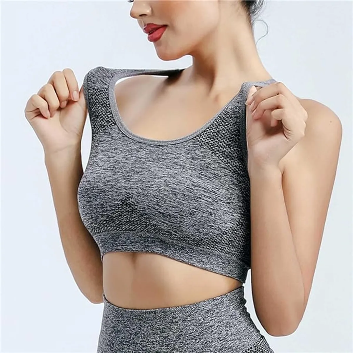 GENERICO - Brasier deportivo Ultimate Comfort plomo