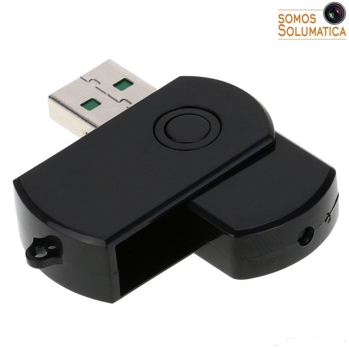 OEM - Camara Espia USB - VGA Fotos y Videos Recargable - Solumatica