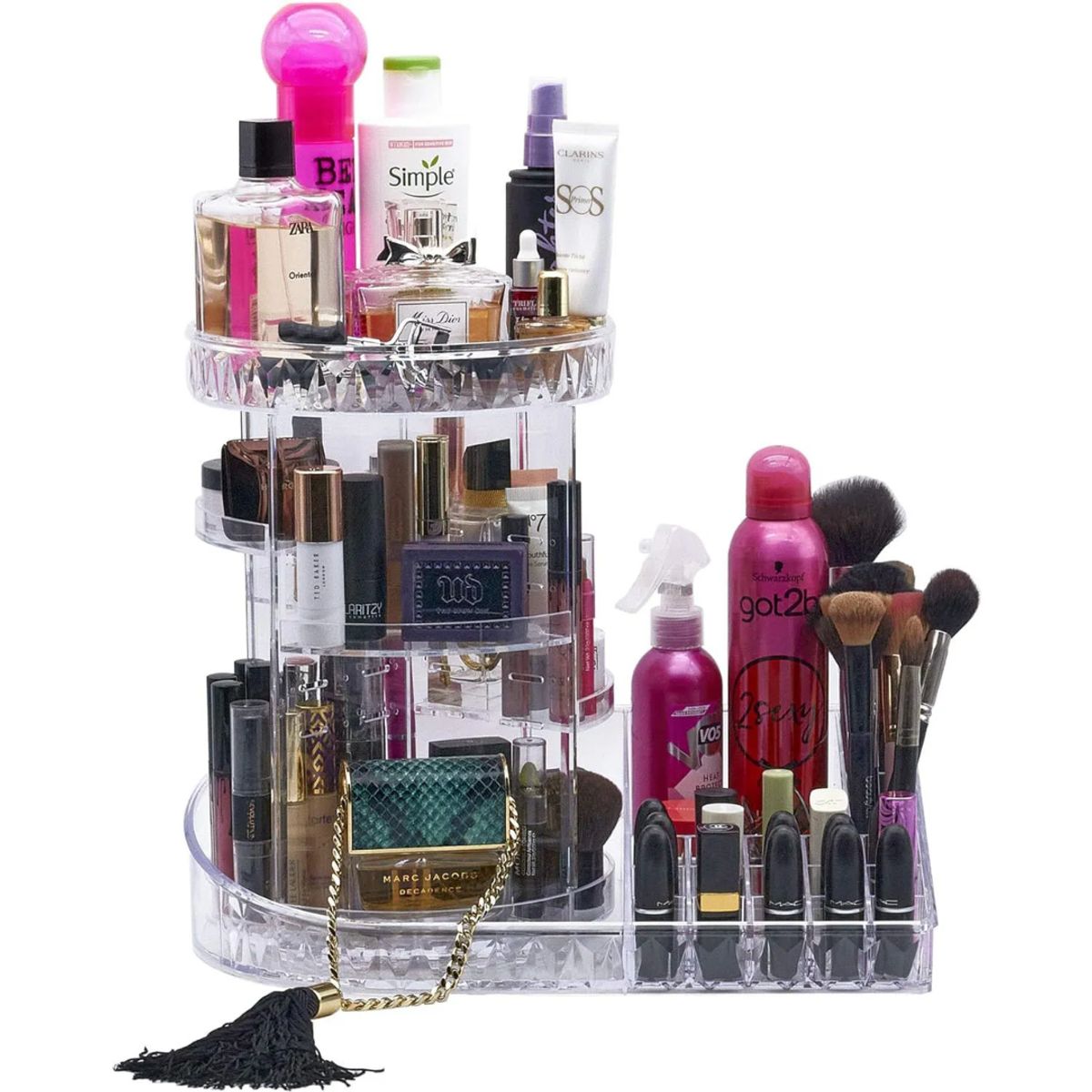 OEM - Organizador Giratorio para Accesorios de Maquillaje con Base