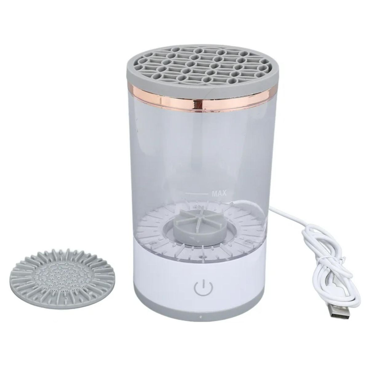 GENERICO - Limpiador de brochas de maquillaje electrico