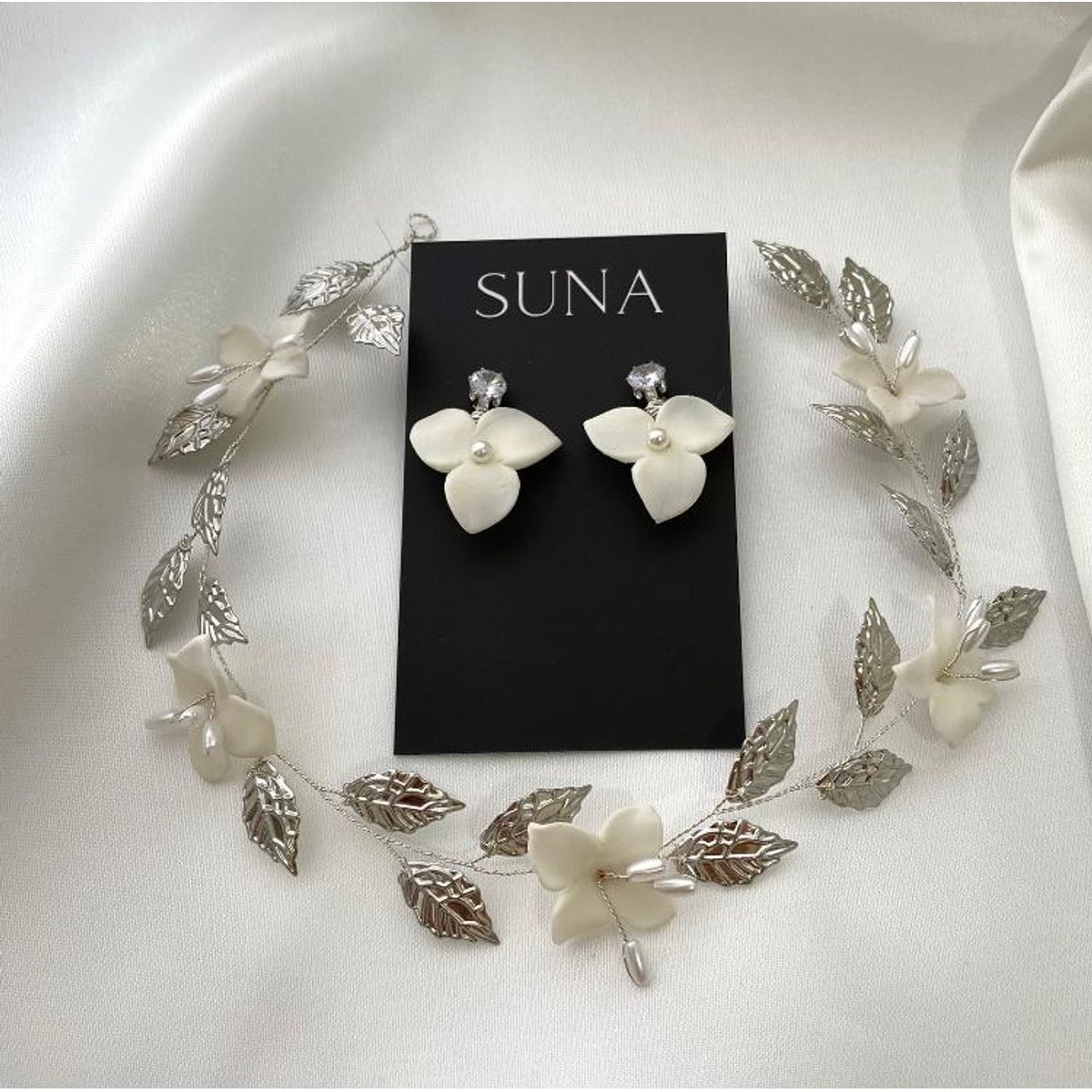 GENERICO - TOCADO TIARA ACCESORIO CABELLO JOYAS DE NOVIA